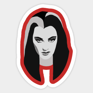 Lily Munster Sticker